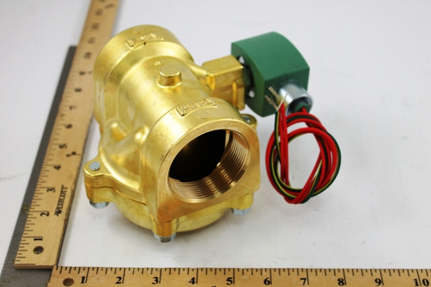 ASCO 8210G100V-24VDC 2" N/C 5-90# Oil Viton Seat