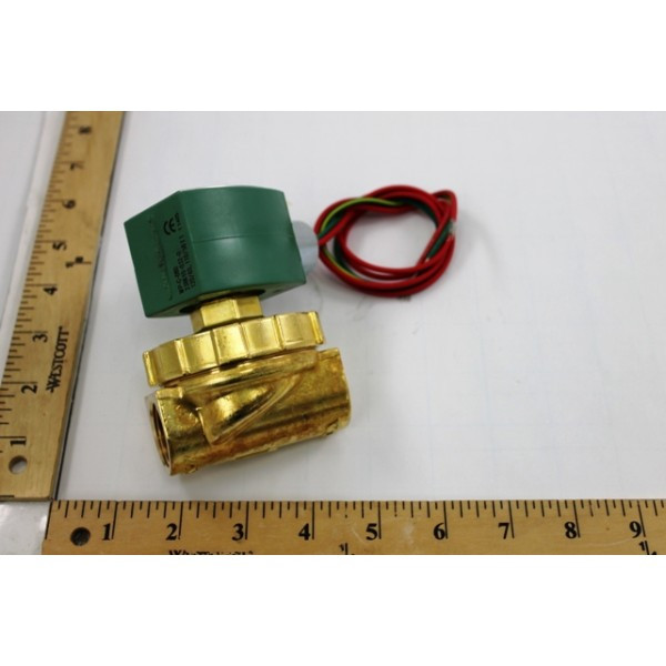 ASCO 8220G408-24VDC 3/4" N/C 0-50# Steam 150# Hot Water 24Vdc