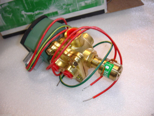 ASCO 8342G1MO 1/4" 4-Way 0-125# Air 100# Water Lt Oil