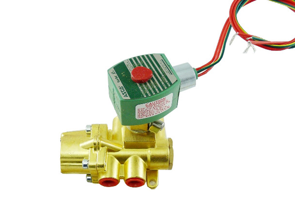 ASCO 8344G1MO 3/8" 4-Way 10/250# With Man Operated