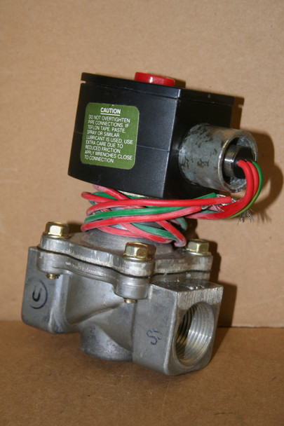 ASCO EF8215G33 3/4" N/O Gas Valve, Xprf