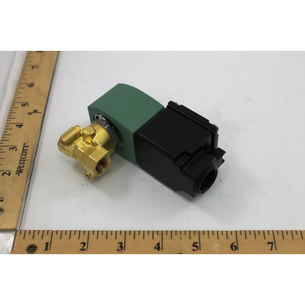 ASCO JKF8262H22 1/4" N/C 0-185# Air180# Water 90# Oil