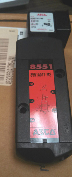 ASCO SC8551A17MS-24V 1/4" Spool Valve 4W 5Port 2Pos