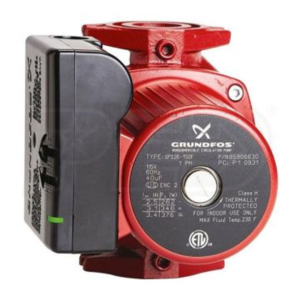 Grundfos 95906631 Ups26-150F-230V 9H Imu Pump