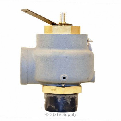 Kunkle Valve 0930-J01-GC0015 2-1/2" NPT Bronze Pressure Relief Valve for Steam
