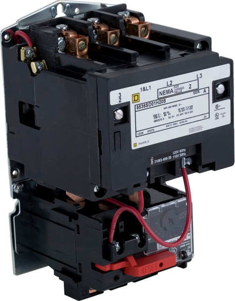 Schneider Electric (Square D) 8536SDO1V02H30S 120V Size 2 Motor Starter