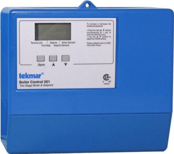 Tekmar Controls 261 2 Stage Res. Oil Boiler Control