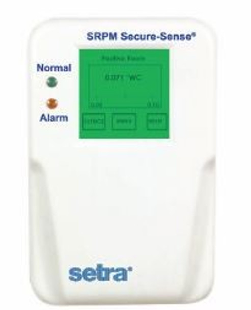 Setra SRPM0R1WBA1E +/- .1" 24V .5% Room # Monitor