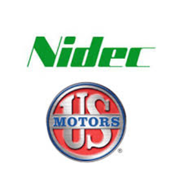 Nidec/US Motors 5461 1/6-1/2hp,1075rpm,208/230v,Mtr