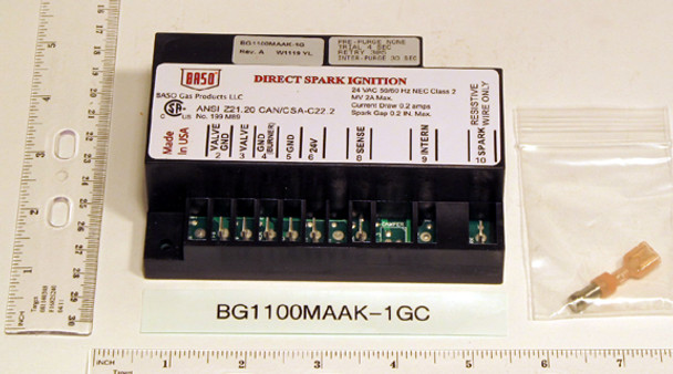 Baso Gas Products BG1100MAAK-1G (Replaced by C161FJD-1C) Ignition Control Board