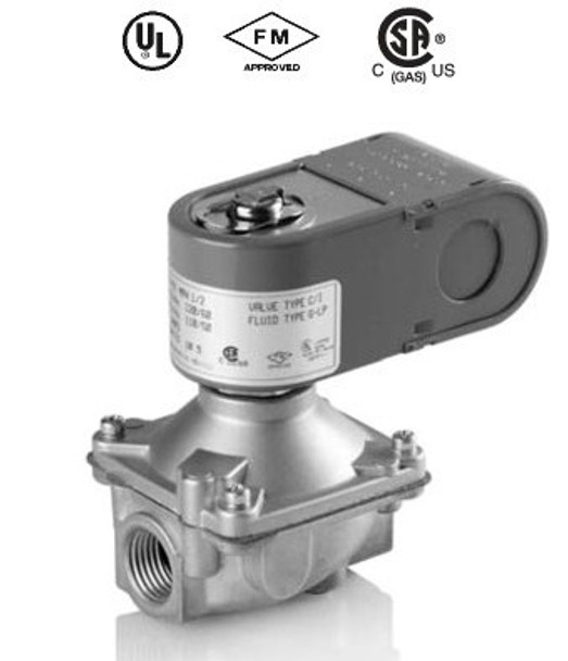 Asco  K3A451U (now replaced by K3A451V) General Controls Gas Valve 