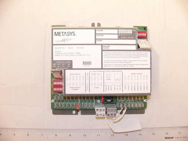 Johnson Controls AS-UNT110-1 Metasys Unitary Controller