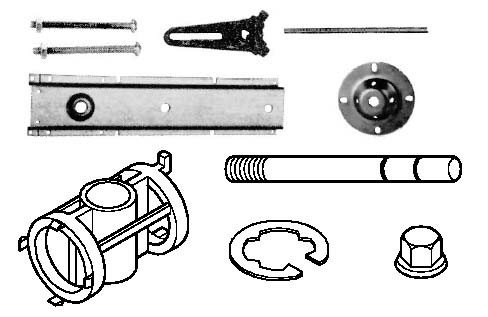 Johnson Controls D-3153-106 Auxiliary Mounting Bracket