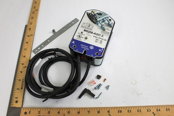 Johnson Controls M9208-AGC-3 24V 150S Onoffflt Sr 2Auxsw