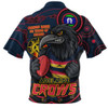 Adelaide Crows Zip Polo Shirt NAIDOC Week A Legacy Forged in 50 Years Of Deadly Spirit