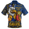 West Coast Eagles Zip Polo Shirt NAIDOC Week A Legacy Forged in 50 Years Of Deadly Spirit