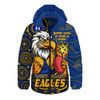 West Coast Eagles Hooded Padded Jacket NAIDOC Week A Legacy Forged in 50 Years Of Deadly Spirit