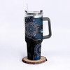 Indigenous Australian Aboriginal 40oz Tumbler Naidoc Week Spirit Connection Through Sea Country