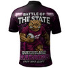 Queensland Maroons Polo Shirt Origin Final Battle Rising Glory