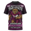 Queensland Maroons T-Shirt Origin Final Battle Rising Glory