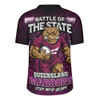 Queensland Maroons Rugby Jersey Origin Final Battle Rising Glory