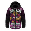 Queensland Maroons Hooded Padded Jacket Origin Final Battle Rising Glory