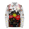 Indigenous Australian Aboriginal Long Sleeve Polo Shirt Naidoc Culture Of Country Spirit Pride