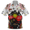 Indigenous Australian Aboriginal Zip Polo Shirt Naidoc Culture Of Country Spirit Pride