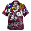 Manly Warringah Sea Eagles Hawaiian Shirt NAIDOC Week 2026 Forged In Deadly Spirit