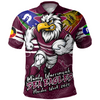 Manly Warringah Sea Eagles Polo Shirt NAIDOC Week 2026 Forged In Deadly Spirit