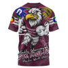 Manly Warringah Sea Eagles T-Shirt NAIDOC Week 2026 Forged In Deadly Spirit
