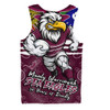Manly Warringah Sea Eagles Men Singlet NAIDOC Week 2026 Forged In Deadly Spirit