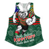 South Sydney Rabbitohs Women Racerback Singlet NAIDOC Week 2026 Forged In Deadly Spirit