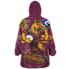 Brisbane Broncos Snug Hoodie NAIDOC Week 2026 Forged In Deadly Spirit