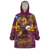 Brisbane Broncos Snug Hoodie NAIDOC Week 2026 Forged In Deadly Spirit
