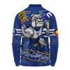 Canterbury-Bankstown Bulldogs Long Sleeve Polo Shirt NAIDOC Week 2026 Forged In Deadly Spirit