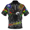 Penrith Panthers Zip Polo Shirt NAIDOC Week 2026 Forged In Deadly Spirit