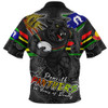 Penrith Panthers Zip Polo Shirt NAIDOC Week 2026 Forged In Deadly Spirit
