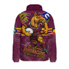 Brisbane Broncos Padded Jacket NAIDOC Week 2026 Forged In Deadly Spirit