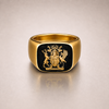 Australia Queensland Rings Pride Heritage Crest