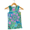 Indigenous Australian Aboriginal Men Singlet Naidoc Sacred Tracks Culture Spirit
