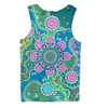 Indigenous Australian Aboriginal Men Singlet Naidoc Sacred Tracks Culture Spirit