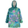 Indigenous Australian Aboriginal Snug Hoodie Naidoc Sacred Tracks Culture Spirit