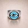 Cronulla-Sutherland Sharks Rings Classic Crest Forever Pride