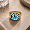 Cronulla-Sutherland Sharks Rings Classic Crest Forever Pride