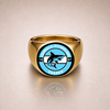 Cronulla-Sutherland Sharks Rings Classic Crest Forever Pride