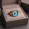 Cronulla-Sutherland Sharks Rings Classic Crest Forever Pride