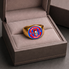Newcastle Knights Rings Classic Crest Forever Pride