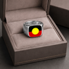 Australia Rings Aboriginal Flag Pride Spirit
