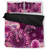 Indigenous Australian Aboriginal Bedding Set Dreaming Trails Of Country Spirit